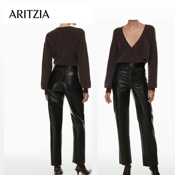 Wilfred Melina leather pants Aritzia - Picture 3 of 3
